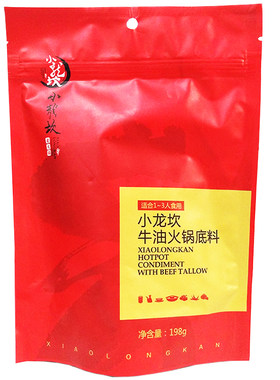 小龙坎牛油火锅料198g
