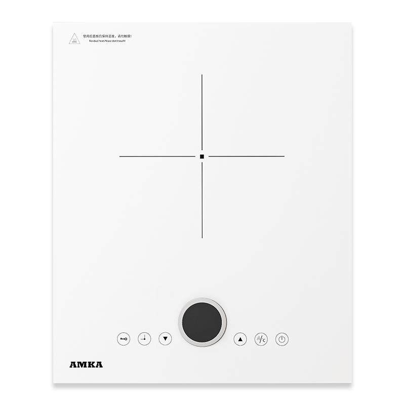 Amka嵌入式电磁炉内嵌镶嵌单灶家用台式公寓大功率单炉灶竖款小型