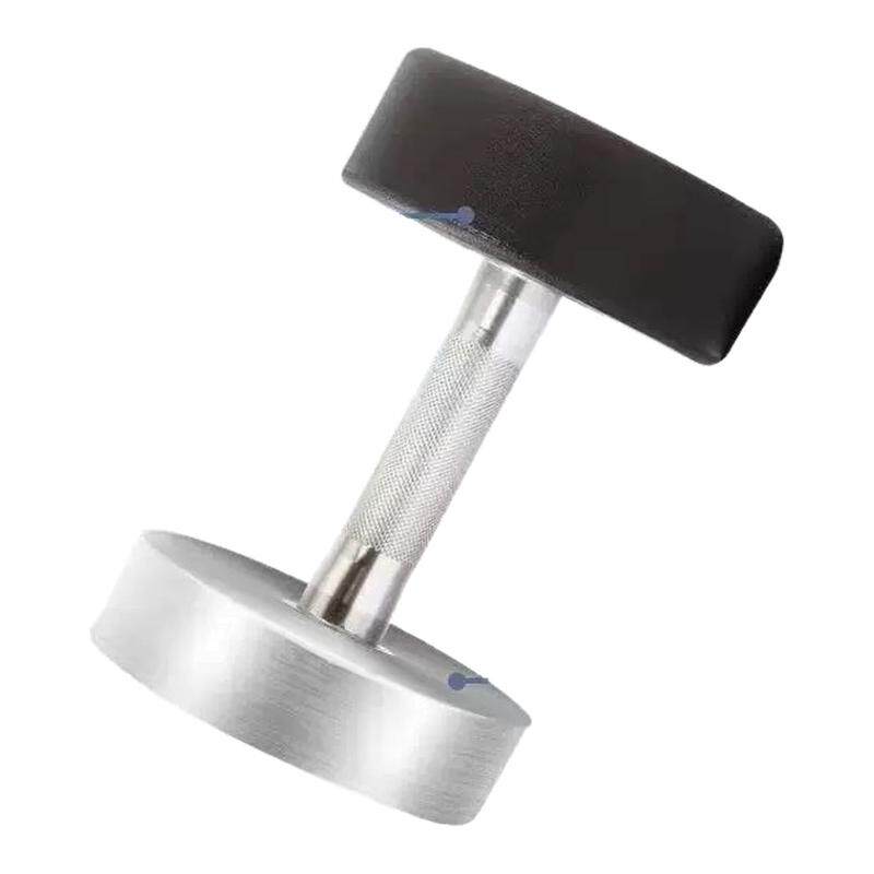 泰诺健哑铃纯钢实心包胶家用商用健身房专业健身器材2.5-50kg套装