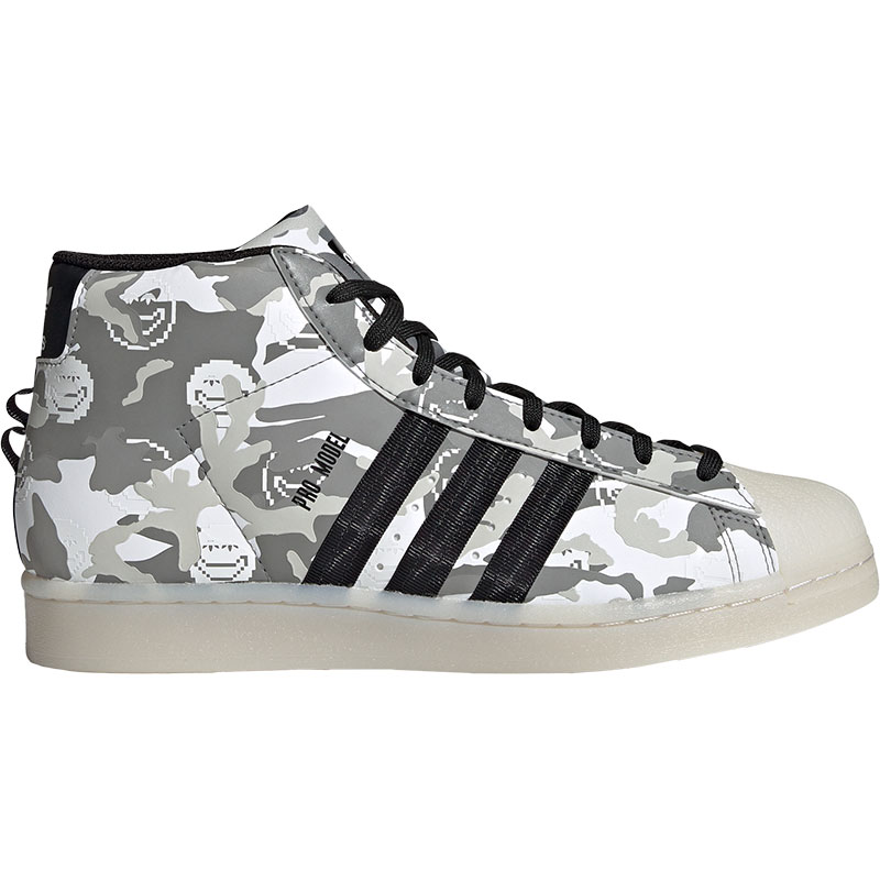 Adidas/阿迪达斯正品三叶草 PRO MODEL男女中帮经典运动鞋GZ7812