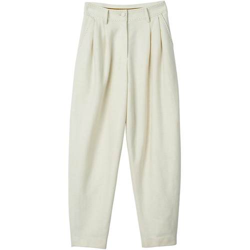 EXCEPTION例外裤子女春秋款羊毛宽松锥形裤小脚休闲裤长