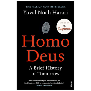 【现货】未来简史 英文原版 Homo Deus: A Brief History of Tomorrow 尤瓦尔·赫拉利Yuval Noah Harari 英语外版图书进口书籍
