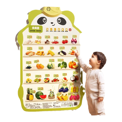 宝宝有声早教挂图婴幼儿童发声识字学说话发声玩具拼音字母表墙贴