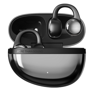 漫步者花再Auro Clip耳夹式耳机2025新款AI蓝牙无线运动跑步专用