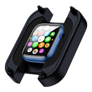适用Applewatch7/8表带钢化膜iwatchSE/2/3/4/6代陶瓷膜iwatchse3苹果6代贴膜watch保护膜iphone手表全屏软膜