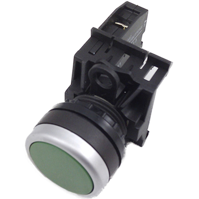 上海天逸22mm自复位按钮LA42P-10/01防水启动停止开关tayee点动