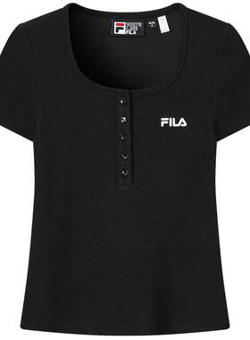 【李佳琦直播间功效护肤专场】FILA斐乐短袖T恤半身裙女款情侣款