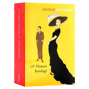 人性的枷锁 英文原版 Of Human Bondage 毛姆代表作 人生的枷锁 半自传体小说 刀锋月亮和六便士作者 正版进口英语文学书籍