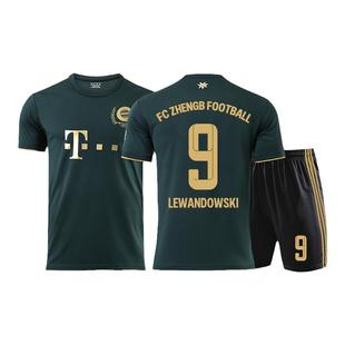 23拜仁球衣定制莱万穆勒足球服男儿童主客场比赛训练服拜仁慕尼黑