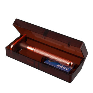 吉利劲敏老式剃须刀手动刮胡刀男士刮胡子剃胡须刀片双面刀架加长