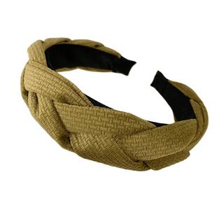 绿色高颅顶发箍女发捆2024年新款头箍外出百搭洗脸发卡女款头饰