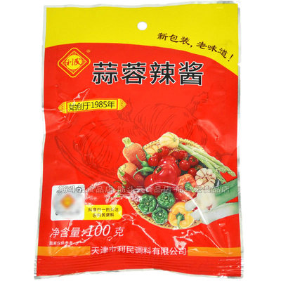 烧烤酱天津拌面饭酱利民蒜蓉辣酱