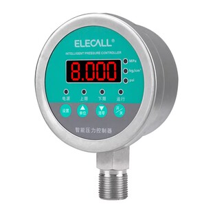 伊莱科ECY-80X 数显压力表智能数字电接点正负压控制器液压压力表