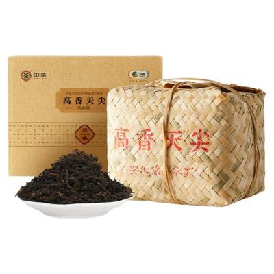 中茶安化黑茶天尖茶篓装