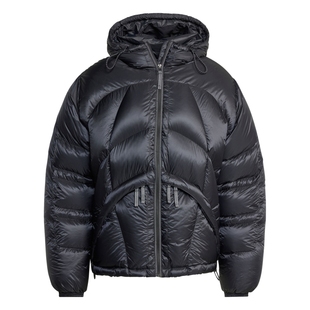 宽松保暖鸭绒连帽羽绒服男秋冬新款 90绒子adidas阿迪达斯三叶草