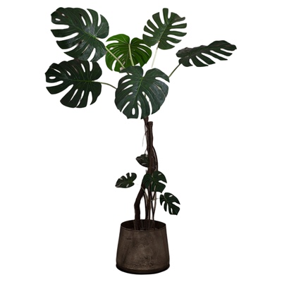 仿真绿植大型龟背竹办公服装植物
