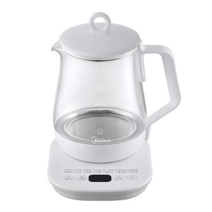 美的养生壶多功能家用大容量煮茶器办公室小型玻璃烧水壶养身茶壶