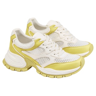 fed时尚休闲鞋秋季新款女鞋拼色老爹鞋增高厚底鞋女S0815-YAB285