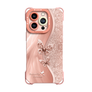适用苹果16promax手机壳iPhone16pro新款带挂绳16保护套17pro系列16e全包15斜挎可背14女款13手提12防摔plus