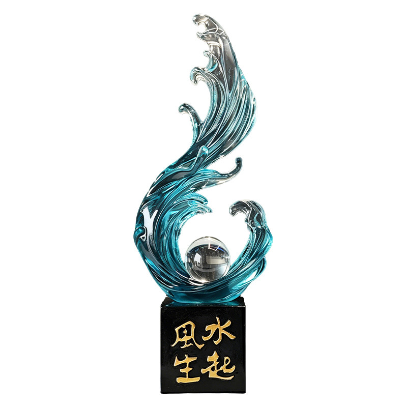 风生水起壁龛装饰摆件