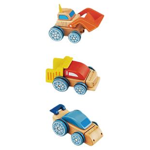 EverEarth变形组装车儿童玩具车宝宝益智玩具拼插积木工程车赛车