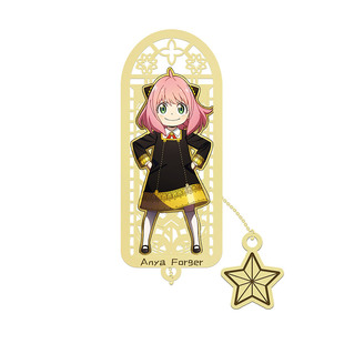间谍过家家金属书签幸运石正版联名动漫周边阿尼亚约尔文具官谷子