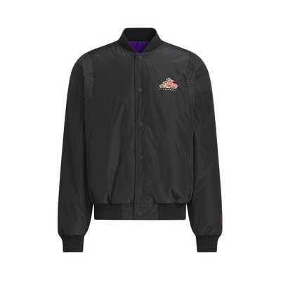 adidas阿迪达斯双面穿棉衣袄春男蛇年贺岁篮球短棉服JM5670