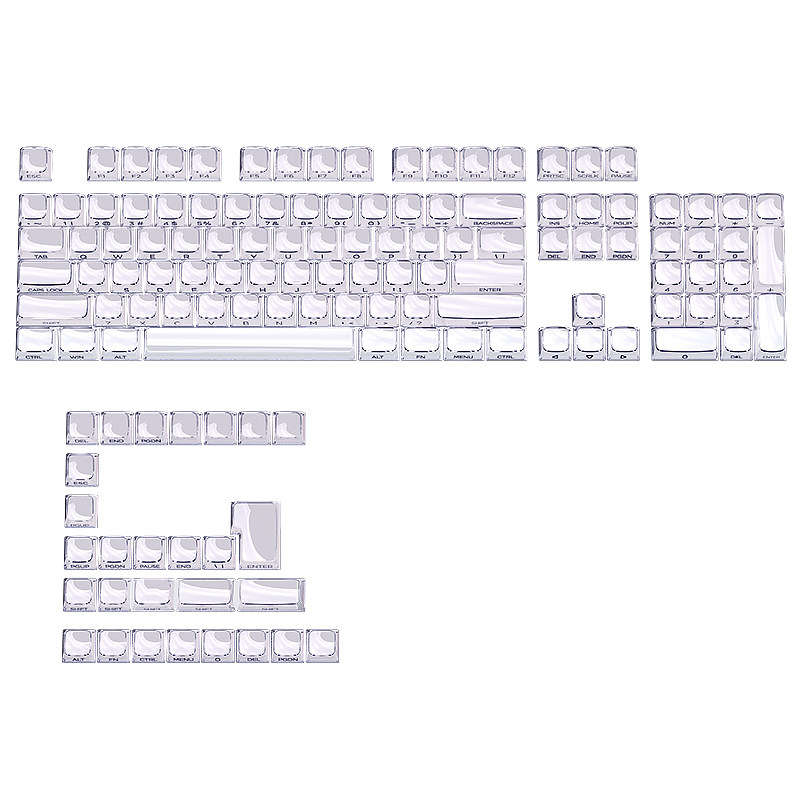 黑吉蛇MDA高度PC磁轴键帽小全套