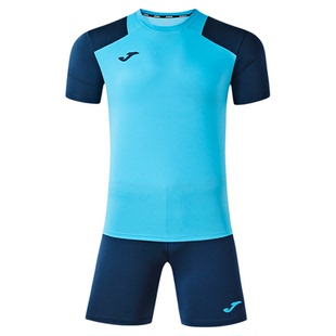 荷马JOMA足球服套装定制印号男女款透气速干球衣比赛训练短袖队服