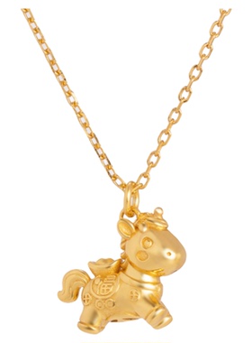 茉奢马上有钱吊坠小众设计高级感2025年新款气质送女友礼物项链女