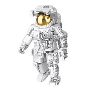 TOPTOY中国积木破晓宇航员积木中国积木成人版拼装玩具新年礼物