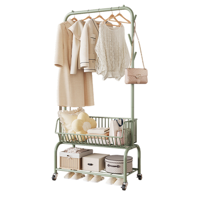 【奶油风】网红多功能卧室衣架