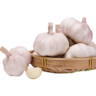 【新干蒜】新干蒜5斤干大蒜紫白皮大蒜头0.4斤起包邮农家紫皮蒜