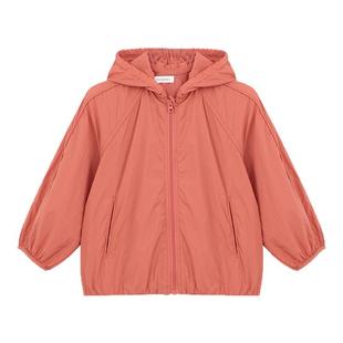 允儿妈女童UPF50+连帽防晒衫宝宝夏季洋气空调衫儿童薄款夹克外套