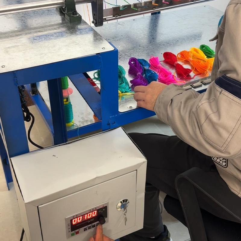 分线器分线机彩线多束绞线绕线机器小型平整数据线编织线圈全自动