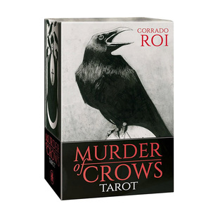进口正版 哥特暗杀乌鸦塔罗牌 Murder of Crows 桌游卡牌