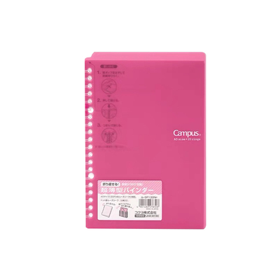 国誉活页夹笔记本可对折薄型