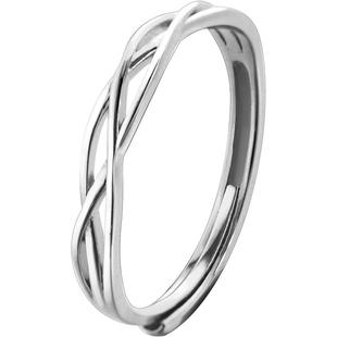 S925纯银蝴蝶结脚戒指女2025新款高级感轻奢镂空开口可调节脚趾环