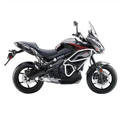 适用川崎Kawasaki Versys 650保险杠异兽650改装防摔护杠15-26年