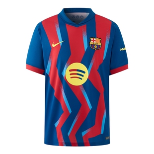 NIKE耐克/26赛季巴萨第三客场球迷版球衣足球服短袖FZ1304-432