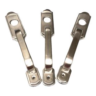 201/304不锈钢加厚新型带锁孔拉手防盗可装28/30.5mm锁芯柜门把手