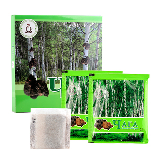 白桦茸茶包俄罗斯进口野生正宗桦树茸正品桦褐孔菌降价糖友推荐