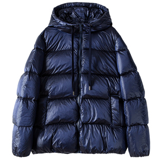 出日单高品质INS潮流风向标王炸小面包光泽宽松保暖羽绒服外套女