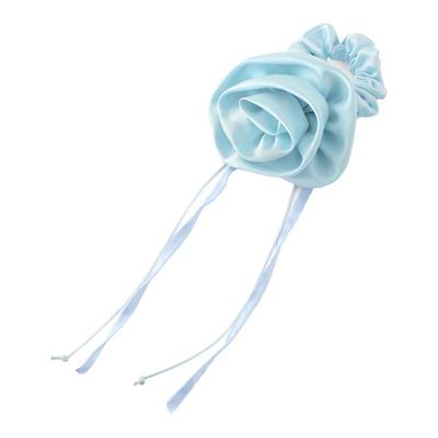 Anemone玫瑰花丝带发圈马尾发绳
