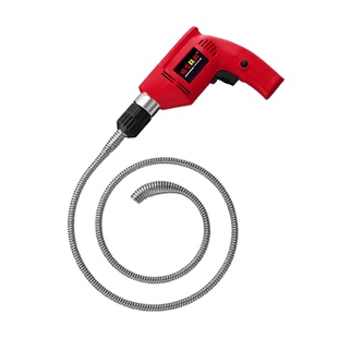 厨房下水道厕所马桶加密疏通弹簧疏通神器专用工具电动管道疏通机