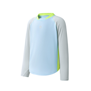 KK树速干衣儿童长袖t恤男童女童宝宝上衣打底衫内搭运动训练服夏