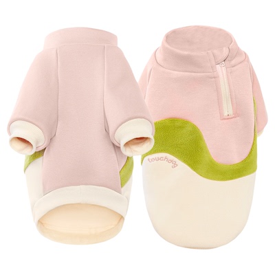 Touchdog狗狗卫衣秋冬保暖宠物衣服小狗马甲比熊雪纳瑞小狗冬装