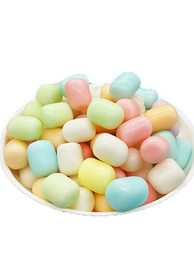 彩色脆皮棉花糖蛋糕装饰烘焙甜品