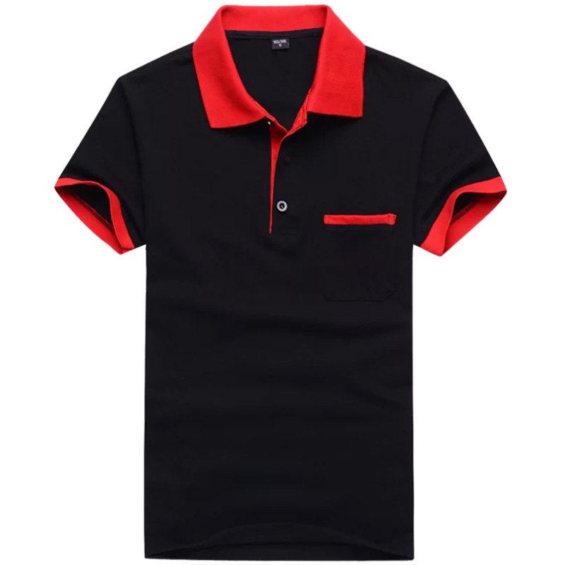 工作服男夏季短袖t恤制polo广告衫汽修工厂服工衣订做印绣logo
