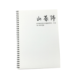 山茶体字帖行楷成人硬笔临摹初高中生古诗文励志语录人民日报字帖